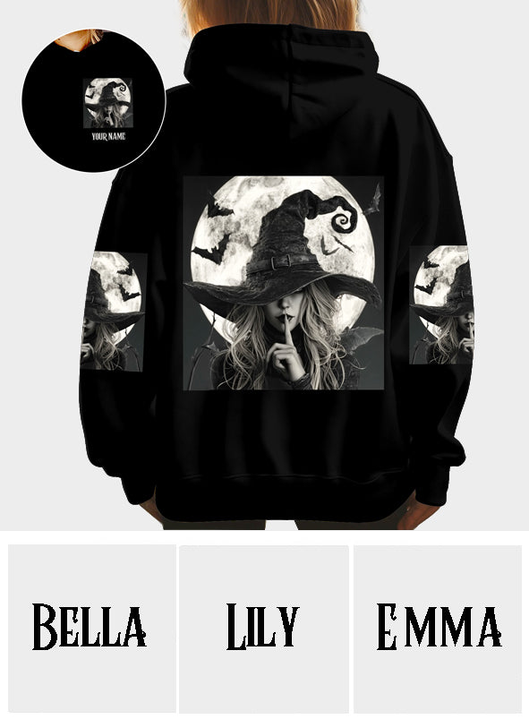 A Wee Bit Wicked - Personalized Witch All Over Shirt