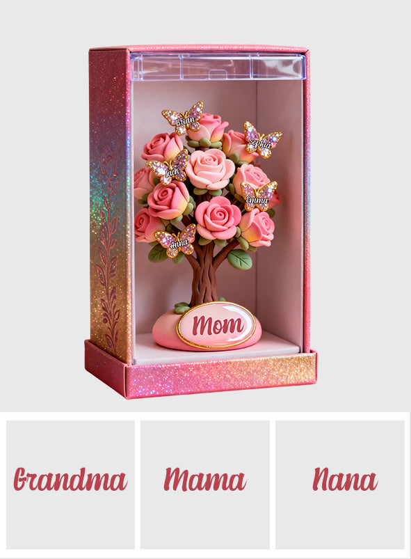 My Beautiful Garden Perfect Gift For Mom, Grandma - Personalized Mother Custom Shaped Acrylic Plaque