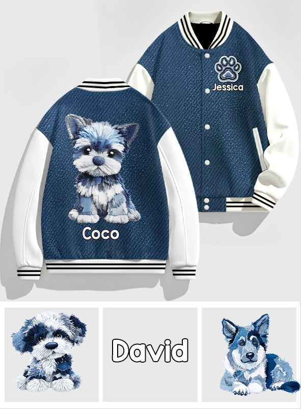 Cool Dog - Personalized Dog Varsity Jacket