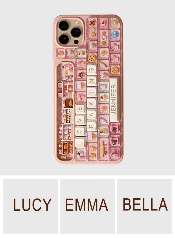 Love Baking - Personalized Baking Full Print Phone Case