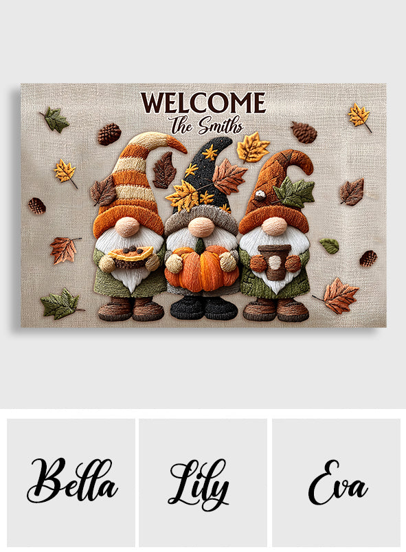 Beautiful Autumn - Personalized Autumn Doormat