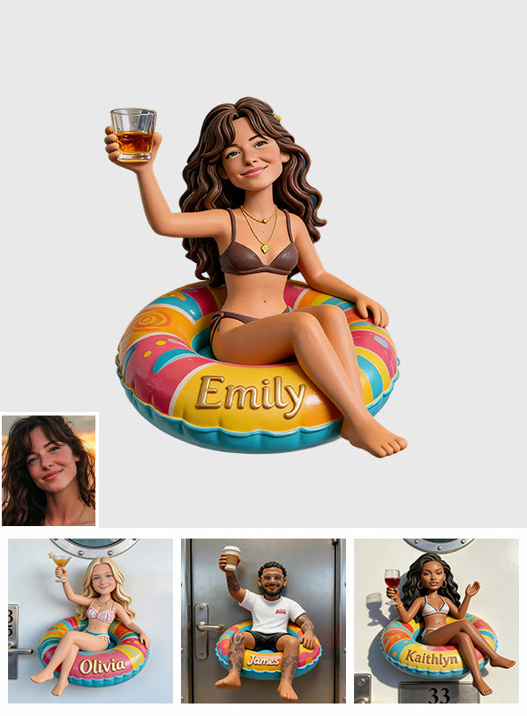 Love Cruising - Personalized Cruising 3D Magnet