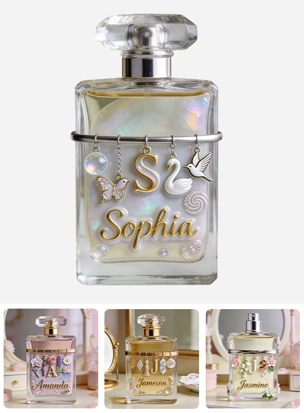 Enchantic Initial Letter Gift - Personalized Self Love Refillable Perfume Bottle