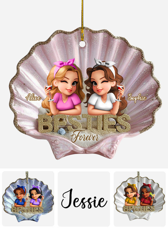 Besties Forever - Personalized Bestie Ornament