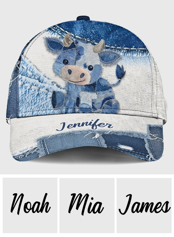 Cute Highland Cow - Personalized Highland Cow Classic Cap