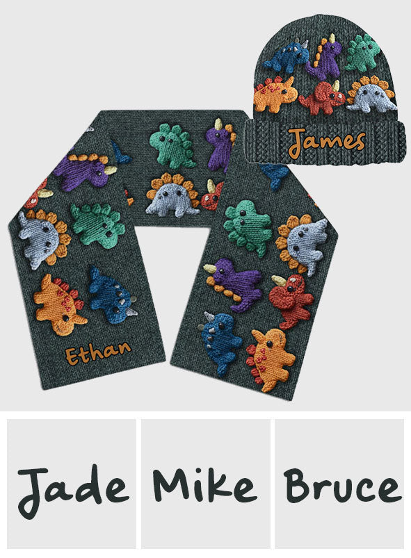 Personalized Winter Beanie Hat for Kids - Perfect for Snow Days & Trips