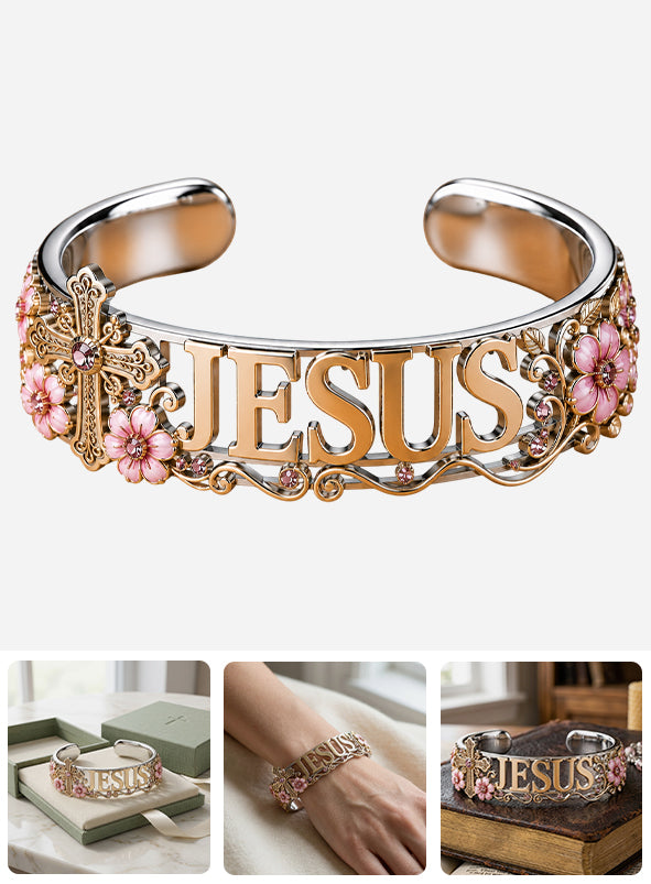 Faith - Christian Shaped Cuff Bracelet