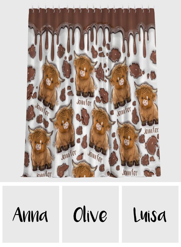 Highland Cows Lover - Personalized Highland Cow Blackout Window Curtain/ Drapes Set