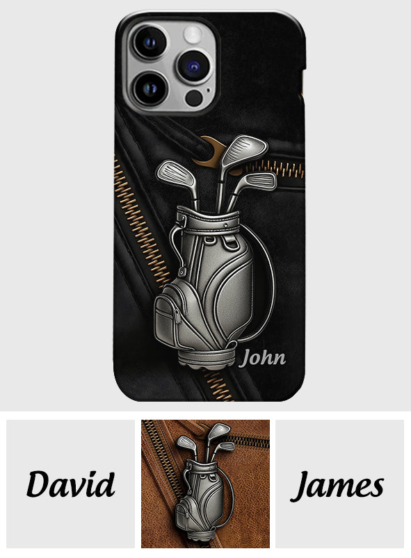 Golf Is A Good Walk Spoiled - Personalized Golf Full Print Phone Case