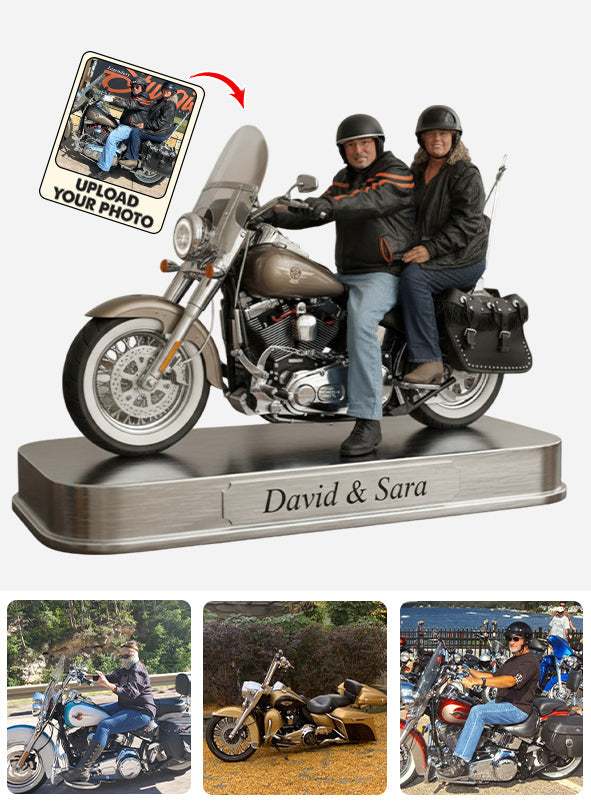 Custom From Any Photo - Personalized Biker Custom Shaped Acrylic Plaque