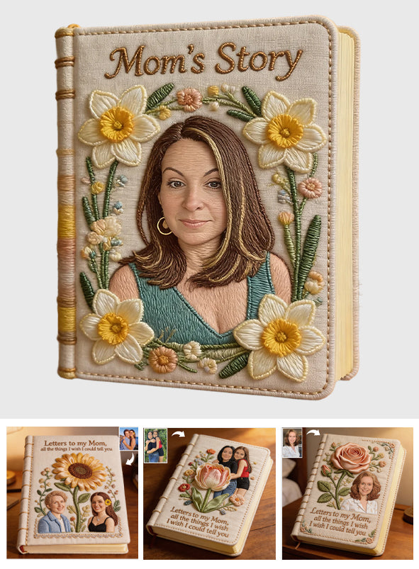Mom's Story - Personalized Mother Leather Journal