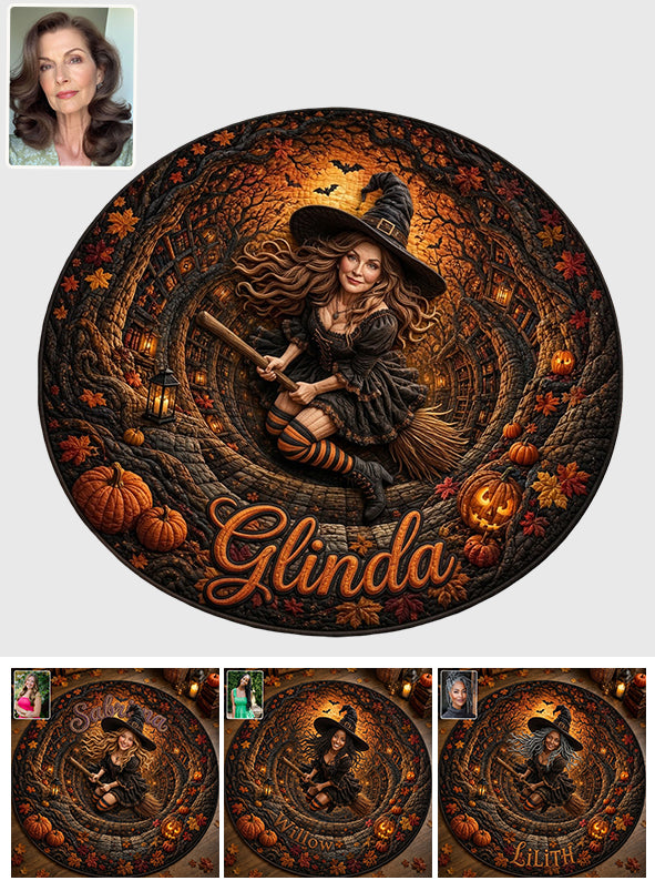 Be A Witch - Personalized Witch Non-Slip Tufted Rug