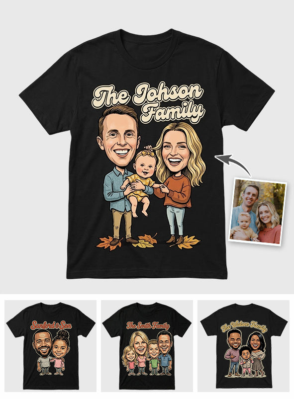 Father Gift, Family Matching Shirt - Personalized Father All Over Shirt