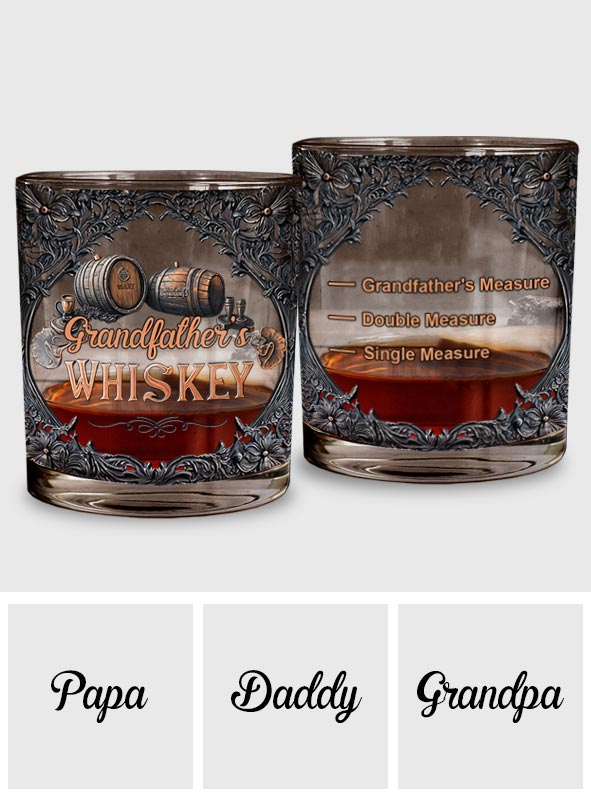 Grandfather's Father's Whiskey - Personalized Whisky Whiskey Glass