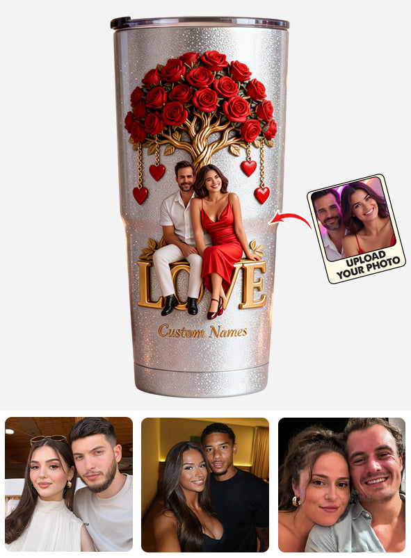 You And Me - Personalized Couple Tumbler