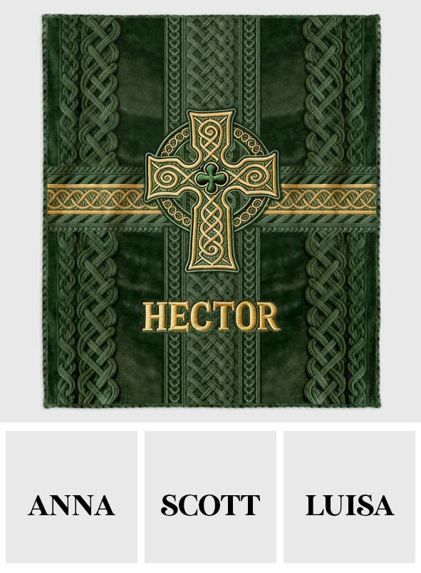St.Patrick's Day - Personalized Irish Blanket