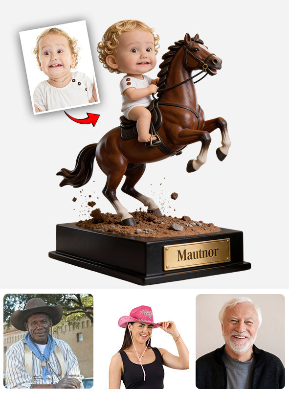 Horse Riding Lover, Horse Lover - Personalized Horse Custom Shaped Acrylic Plaque