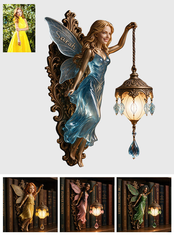 Fairy Decor Lamp - Personalized Self Love Bookshelf Lamp