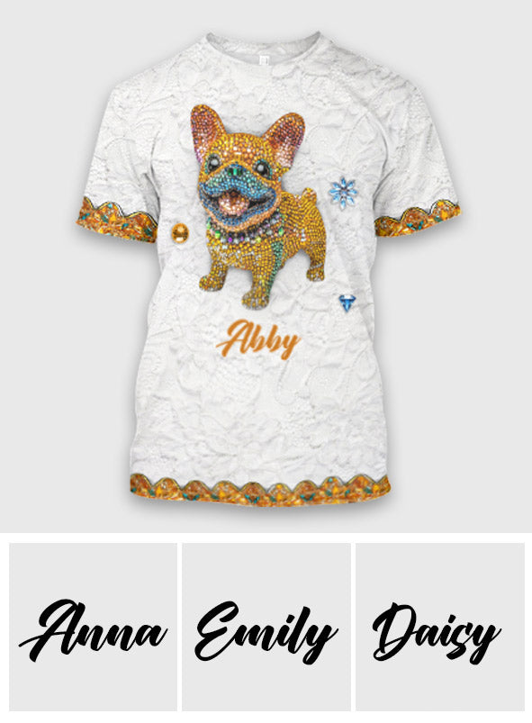 Cute Dog - Personalized Dog All Over Shirt
