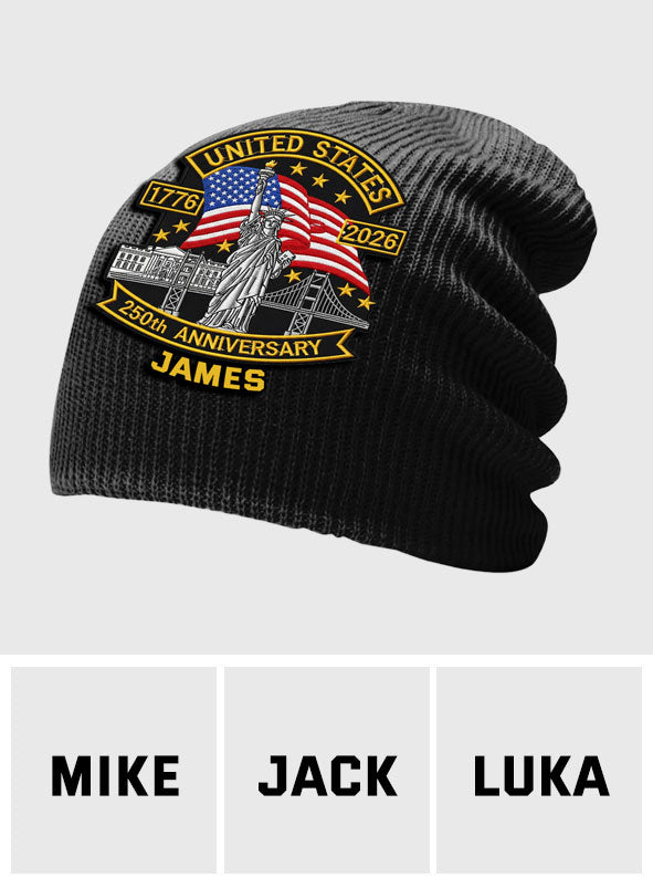 250th Anniversary - Personalized Patriot Beanie Hat