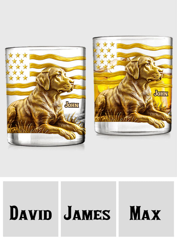 Any Dog Breeds, Gift For Dog Lovers - Personalized Dog Whiskey Glass
