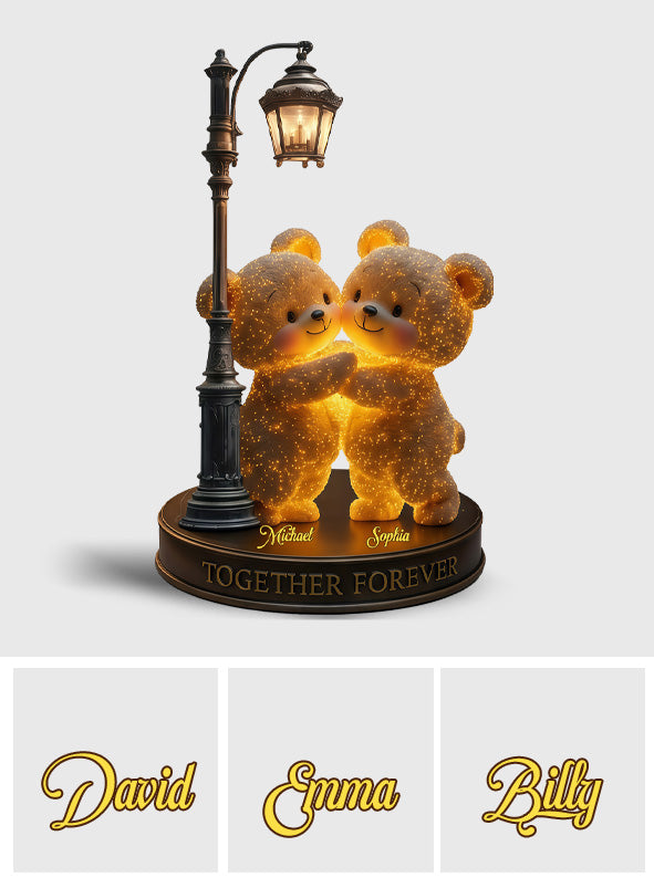 Together Forever - Personalized Couple Custom Shaped Acrylic Plaque