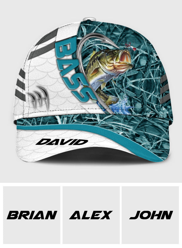 Bass Fishing Lover - Personalized Fishing Classic Cap