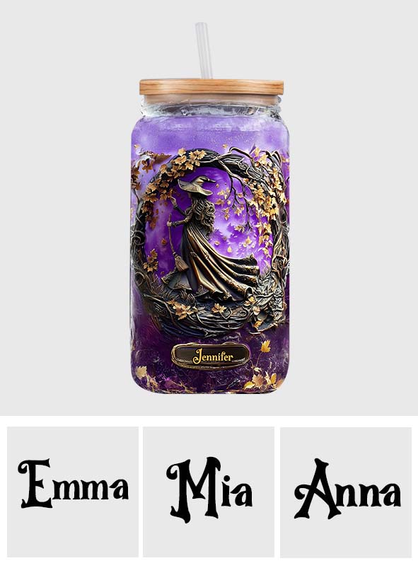 Magic Witch - Personalized Witch Can Glass