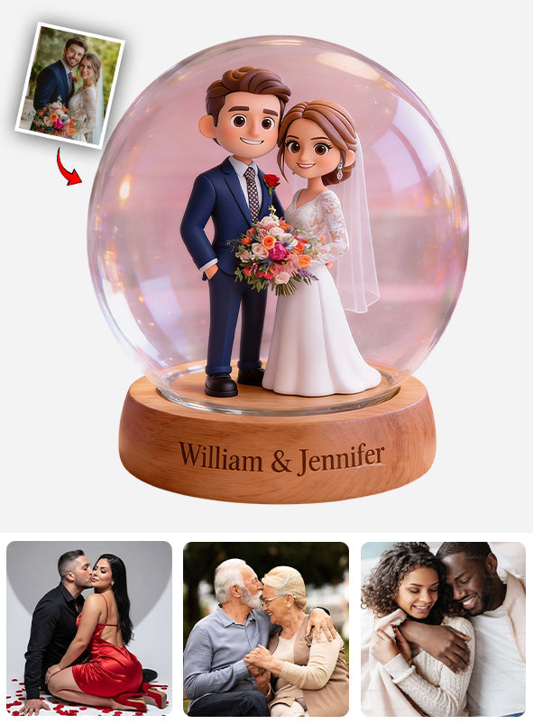 I Love You - Personalized Couple Custom Shaped Acrylic Plaque