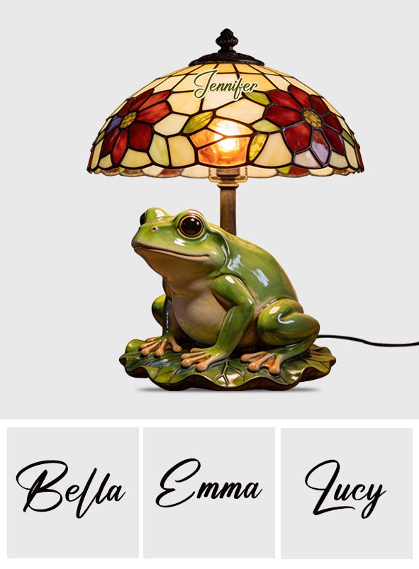 Love Frog - Personalized Frog Acrylic LED Night Light
