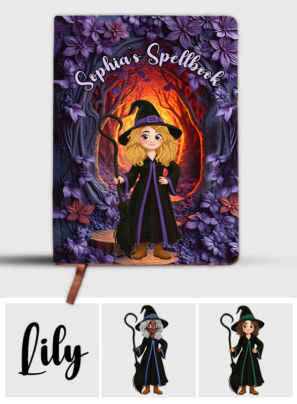 Witchcraft Book - Personalized Witch Leather Journal