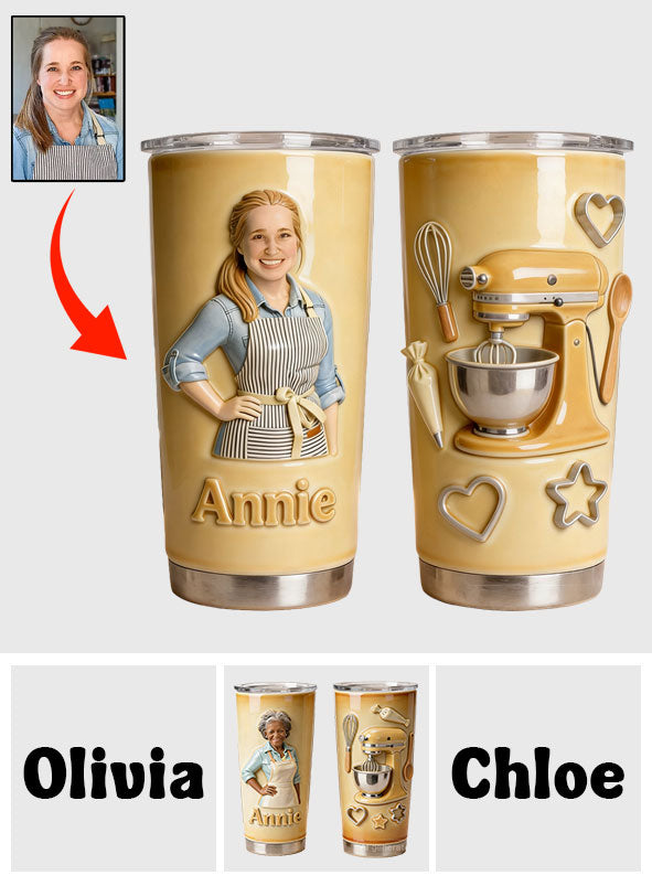 Custom From Any Photo - Personalized Baking Tumbler