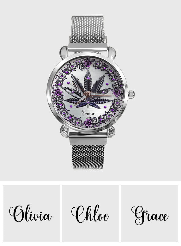 Beautiful Marijuanas - Personalized Weed Women Hand Watch
