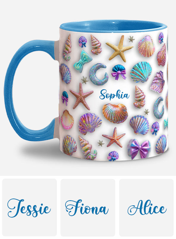 Salty Lil' Beach - Personalized Sea Lover Accent Mug