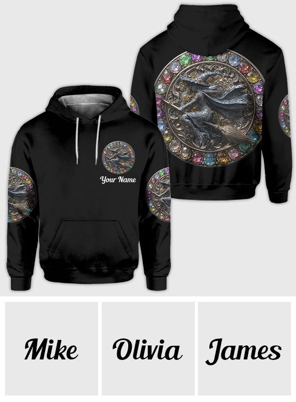 Sparkle Witch - Personalized Witch All Over Shirt