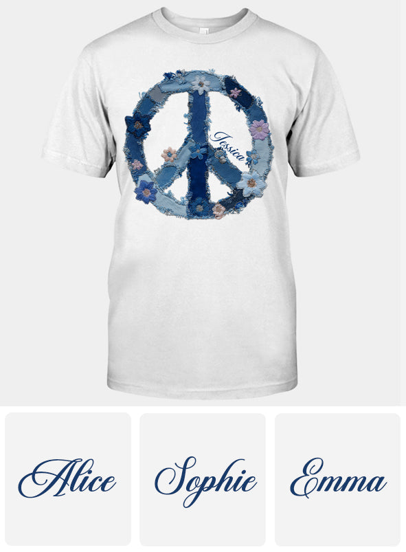 Hippie Soul - Personalized Hippie T-shirt And Hoodie