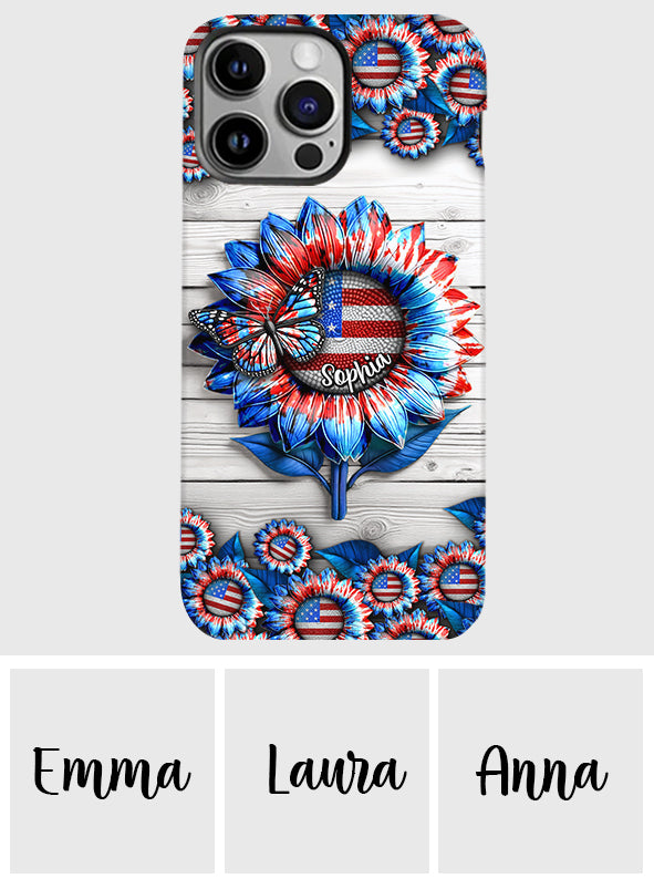 Love America - Personalized Independence Day/ 4th of July Full Print Phone Case