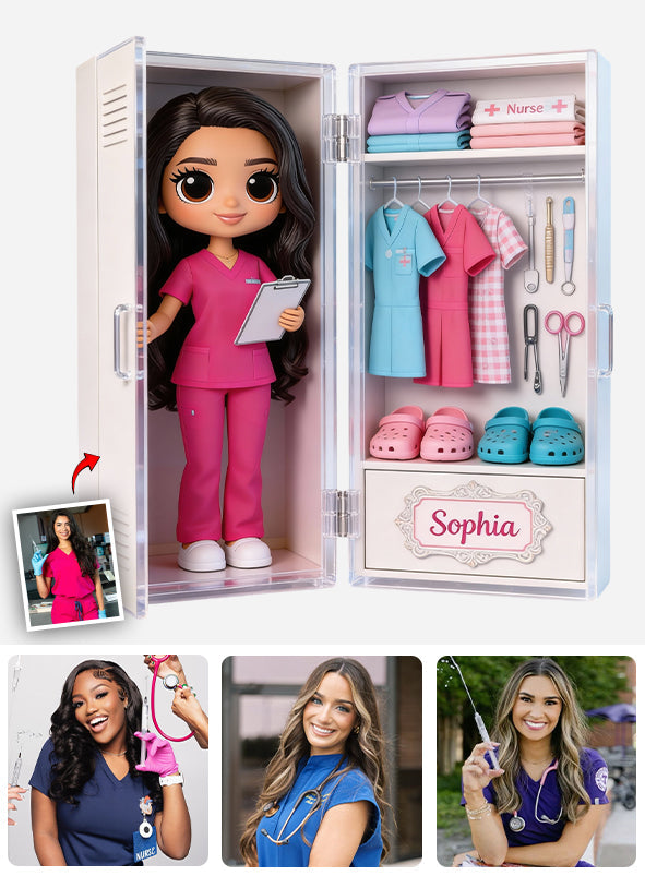 Custom Any Photo Nurse Life - Personalized Nurse Acrylic Diptych