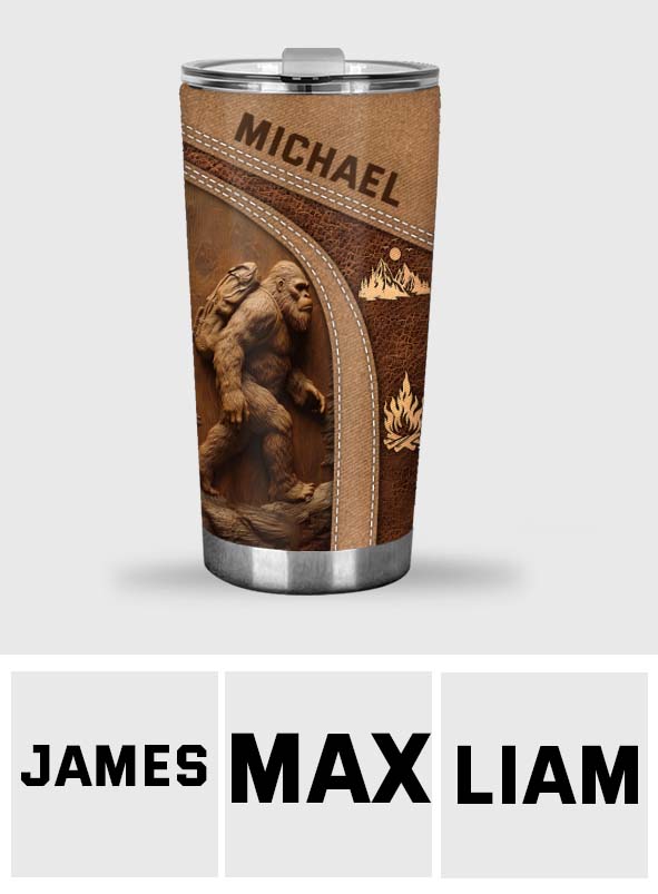 Sasquatch - Personalized Hiking Tumbler