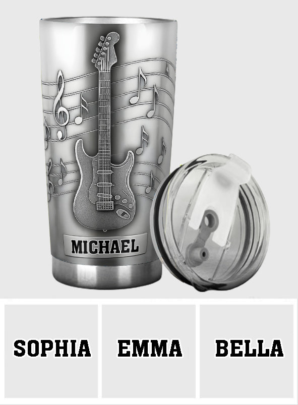 Cool Guitar/ Bass - Personalized Guitar Tumbler