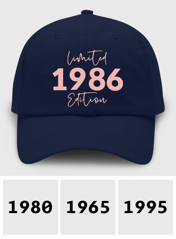 Birthday Gift - Personalized Birthday Embroidered Classic Cap