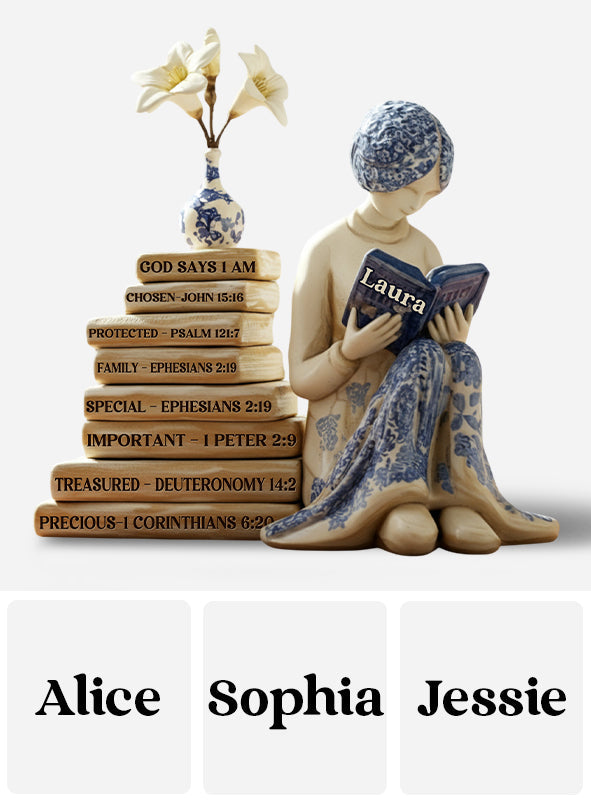 God Says I Am - Personalized Christian Custom Shaped Acrylic Plaque