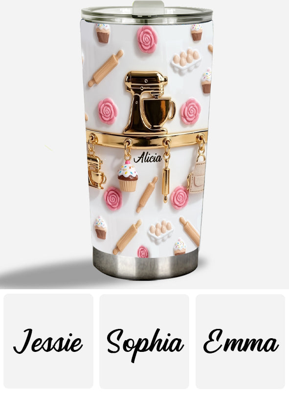 Perfect Gift For Baking Lovers - Personalized Baking Tumbler