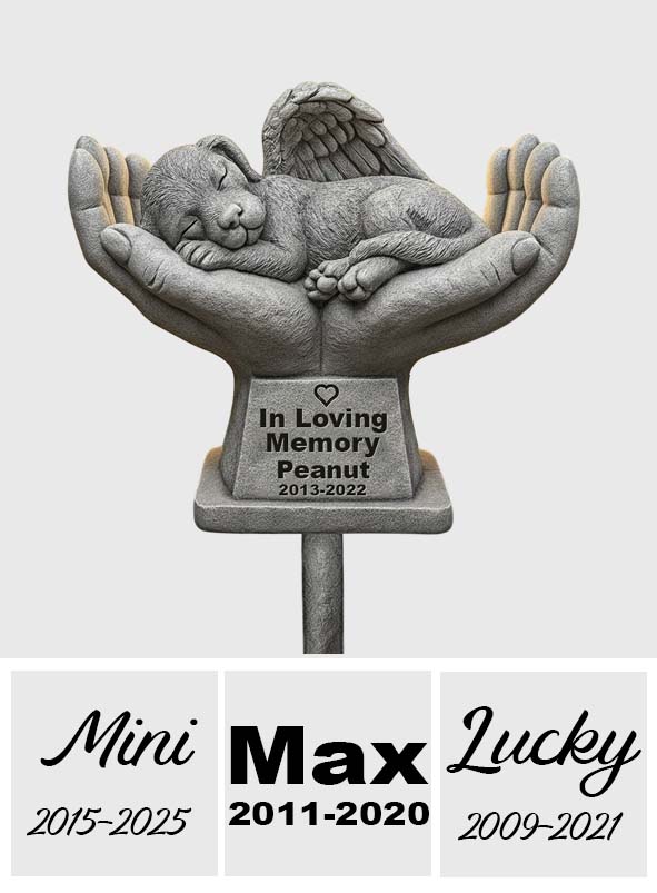 Pet Memorial - Personalized Dog Acrylic Garden Sign/ Acrylic Plaque Sign