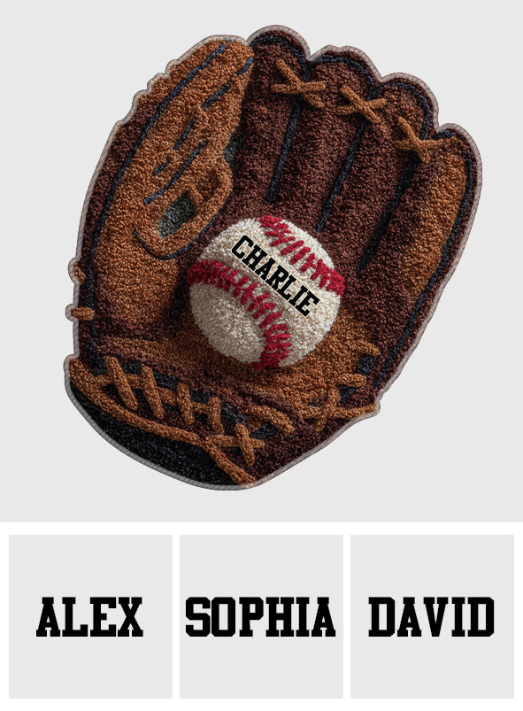 Gameday - Personalized Baseball Non-Slip Tufted Rug