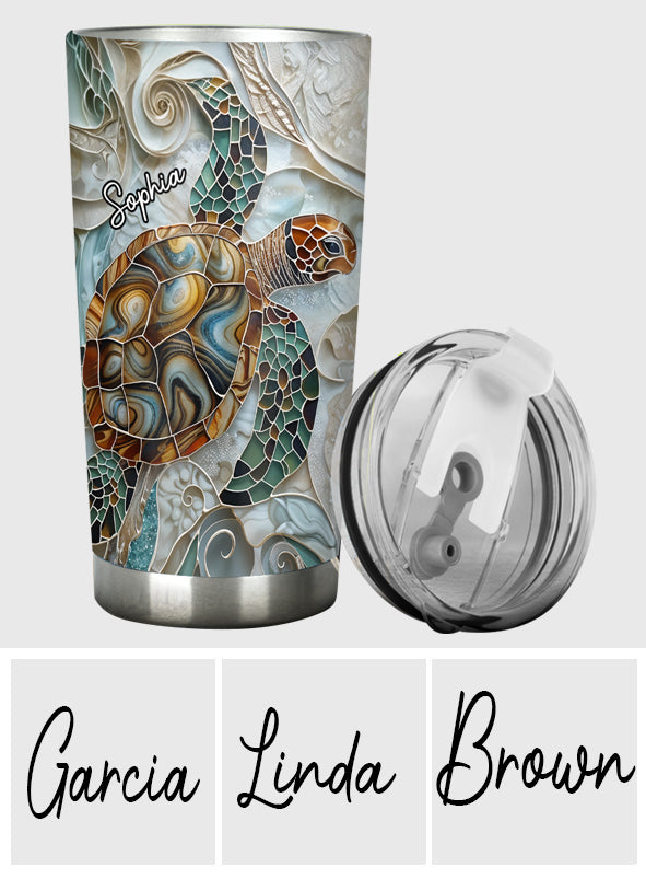 Love Turtles - Personalized Turtle Tumbler