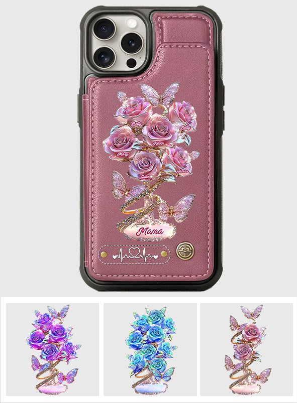 Best Mom Ever - Personalized Mother Wallet Phone Case