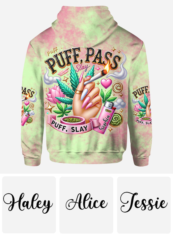 Stoner Chic - Personalized Weed All Over Shirt