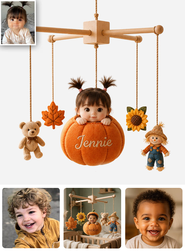 Little Pumpkin - Personalized Kid Crib Mobile