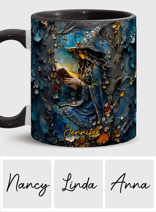Artistic Witch - Personalized Witch Accent Mug
